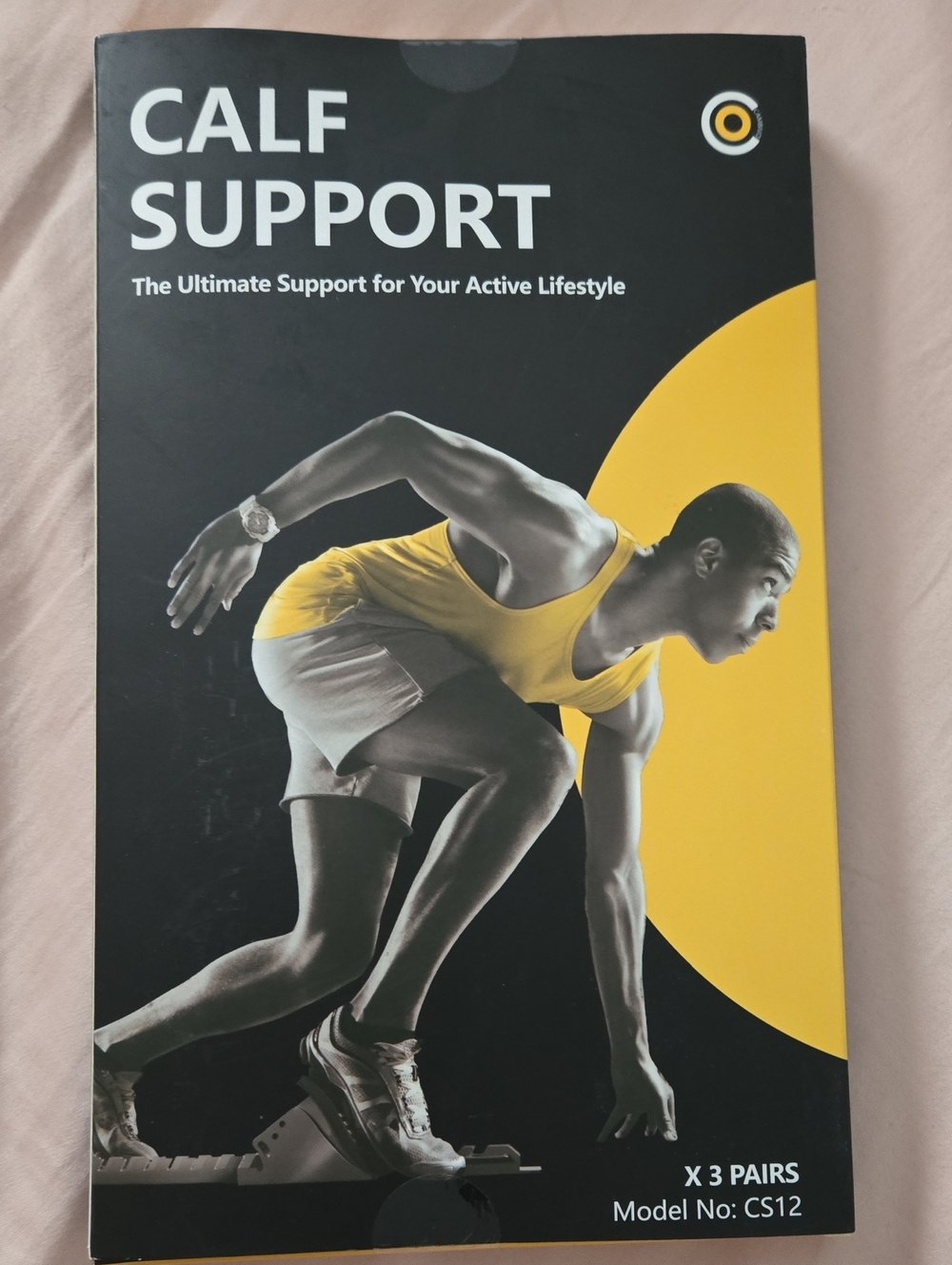 Calf Support Compression Sleeves - 3 Pairs